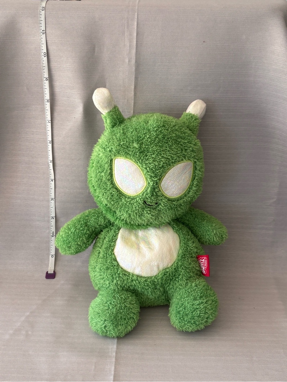 Vintage Green Plush Alien BumBumz By Russ